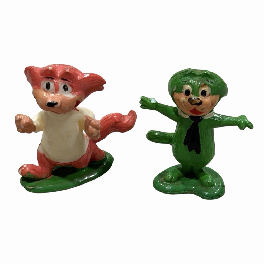 Vtg TV Tinykins Hanna Barbera Top Cat Spook& Choo Choo Toy MARX-1961 Hong Kong